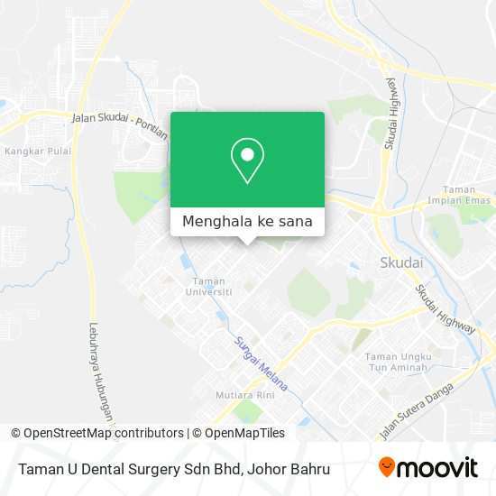 Peta Taman U Dental Surgery Sdn Bhd