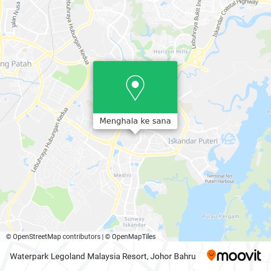 Peta Waterpark Legoland Malaysia Resort