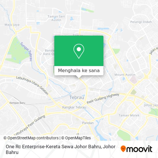Peta One Rc Enterprise-Kereta Sewa Johor Bahru
