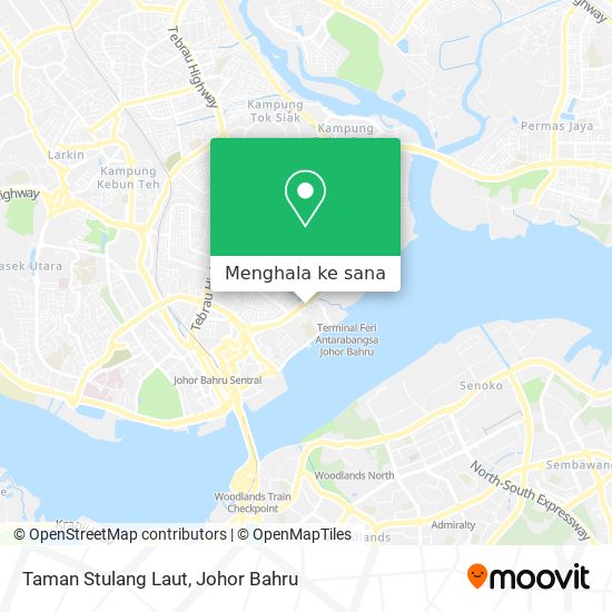 Peta Taman Stulang Laut