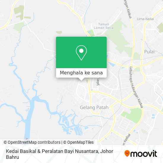 Peta Kedai Basikal & Peralatan Bayi Nusantara