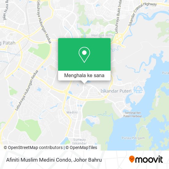 Peta Afiniti Muslim Medini Condo