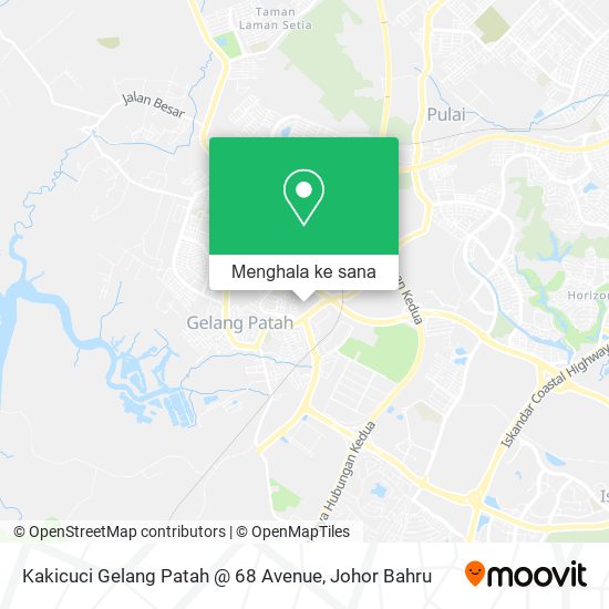 Peta Kakicuci Gelang Patah @ 68 Avenue