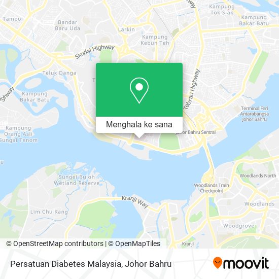 Peta Persatuan Diabetes Malaysia