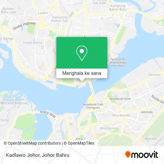 Peta Kadlawo Johor