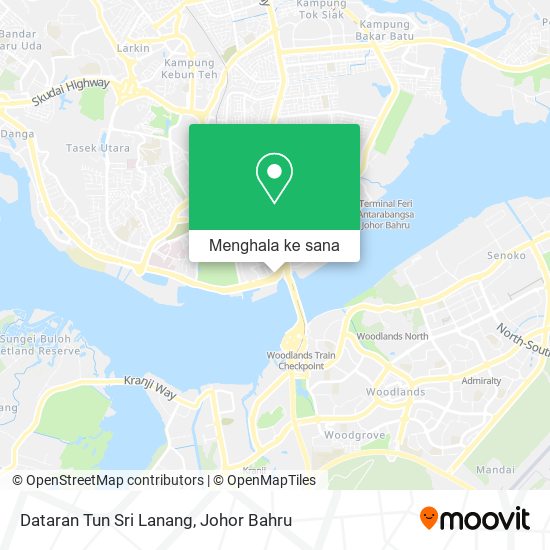 Peta Dataran Tun Sri Lanang