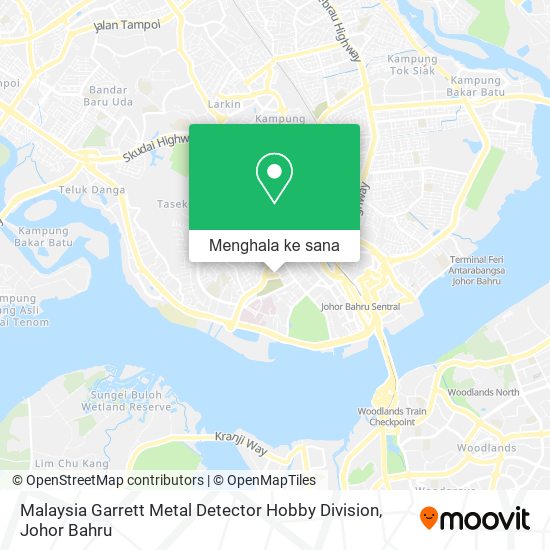 Peta Malaysia Garrett Metal Detector Hobby Division