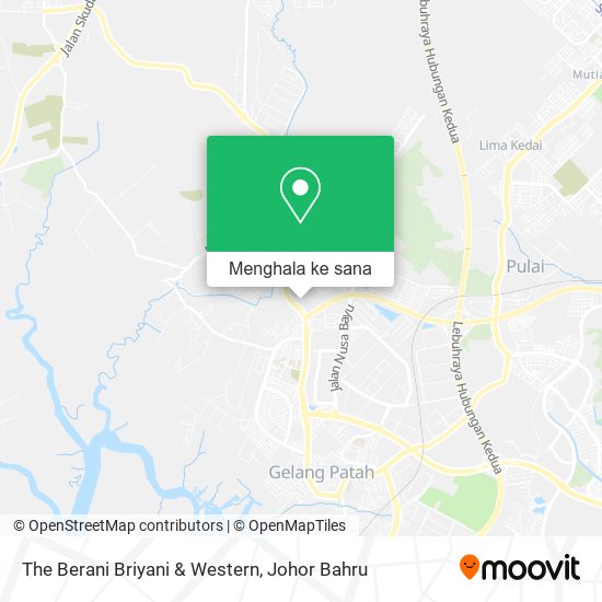 Peta The Berani Briyani & Western