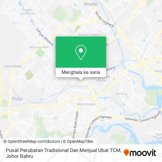 Peta Pusat Perubatan Tradisional Dan Menjual Ubat TCM