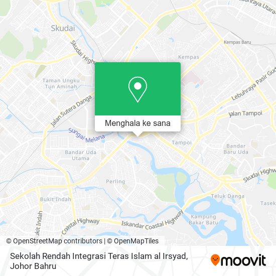 Peta Sekolah Rendah Integrasi Teras Islam al Irsyad
