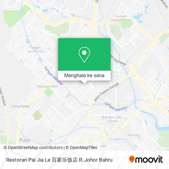 Peta Restoran Pai Jia Le 百家乐饭店 R