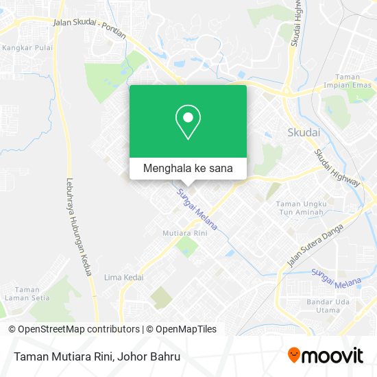 Peta Taman Mutiara Rini