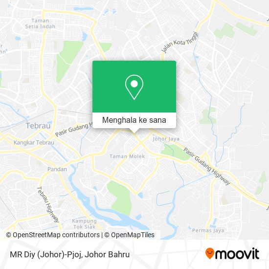 Peta MR Diy (Johor)-Pjoj