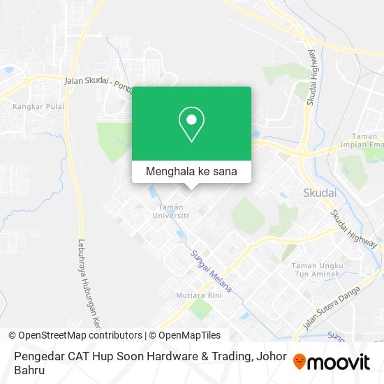 Peta Pengedar CAT Hup Soon Hardware & Trading