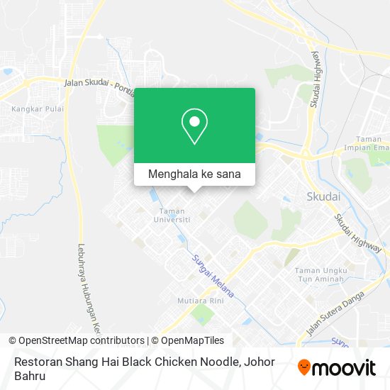 Peta Restoran Shang Hai Black Chicken Noodle