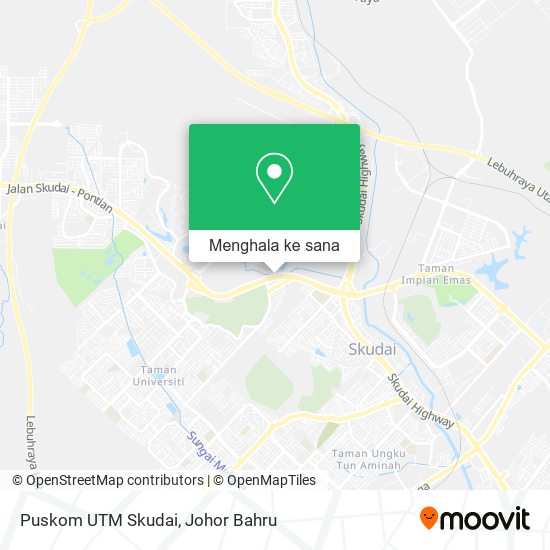 Peta Puskom UTM Skudai