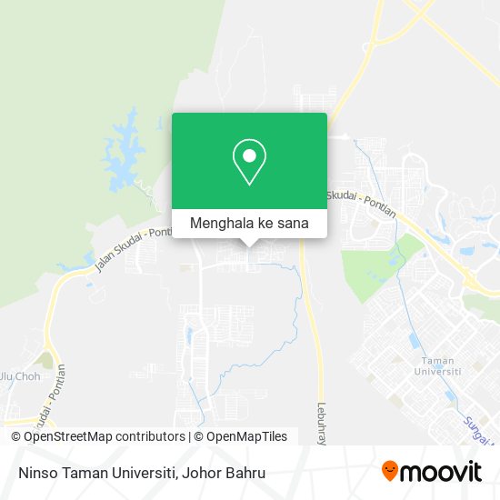 Peta Ninso Taman Universiti
