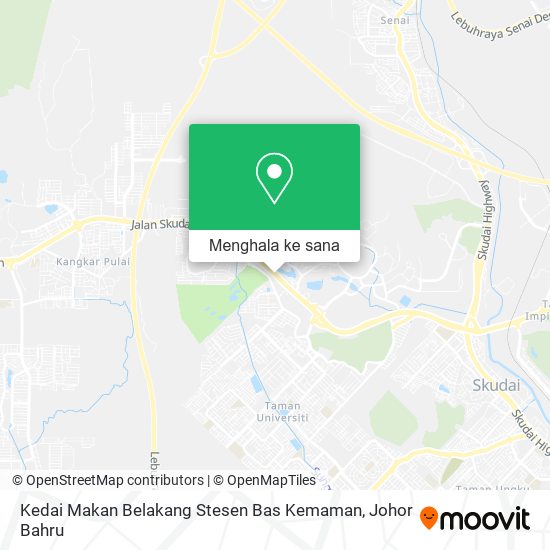 Peta Kedai Makan Belakang Stesen Bas Kemaman