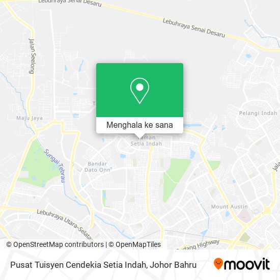 Peta Pusat Tuisyen Cendekia Setia Indah