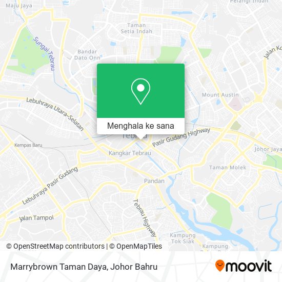 Peta Marrybrown Taman Daya