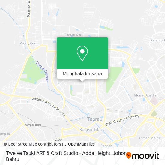 Peta Twelve Tsuki ART & Craft Studio - Adda Height