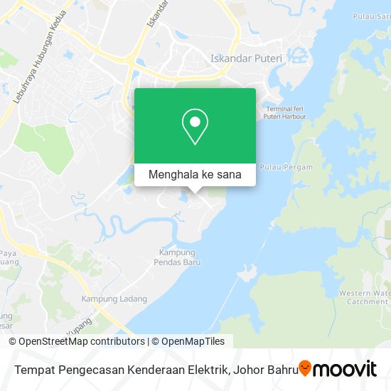 Peta Tempat Pengecasan Kenderaan Elektrik