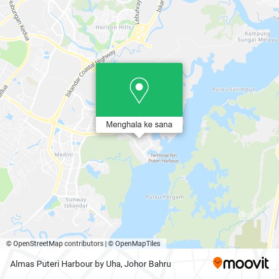 Peta Almas Puteri Harbour by Uha