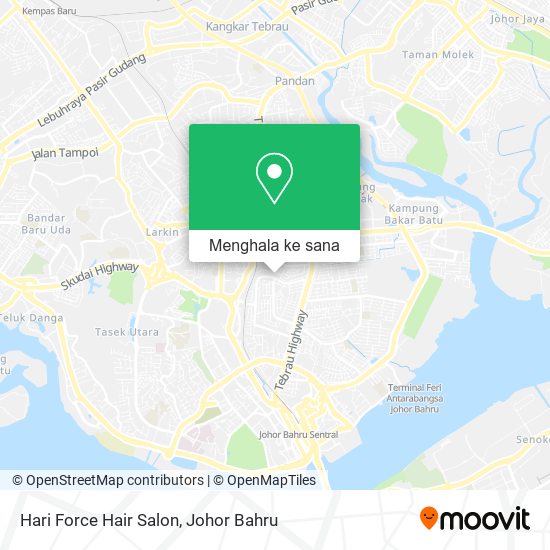 Peta Hari Force Hair Salon
