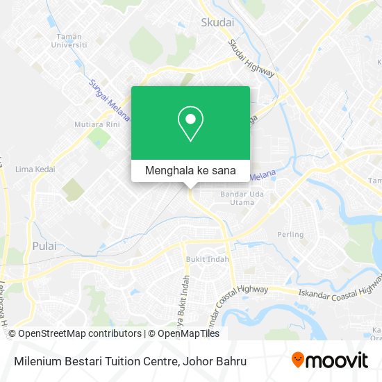 Peta Milenium Bestari Tuition Centre