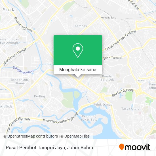 Peta Pusat Perabot Tampoi Jaya