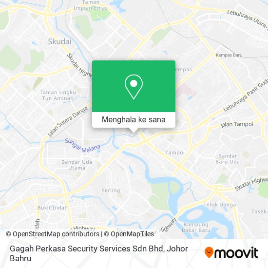 Peta Gagah Perkasa Security Services Sdn Bhd