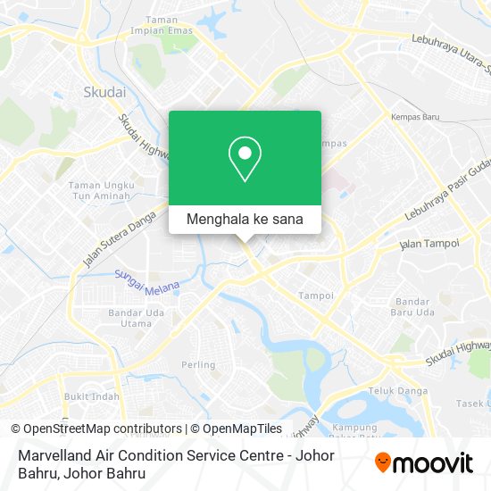 Peta Marvelland Air Condition Service Centre - Johor Bahru