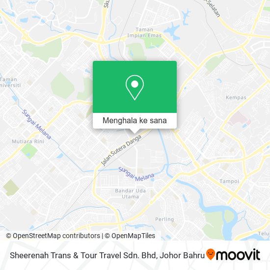 Peta Sheerenah Trans & Tour Travel Sdn. Bhd