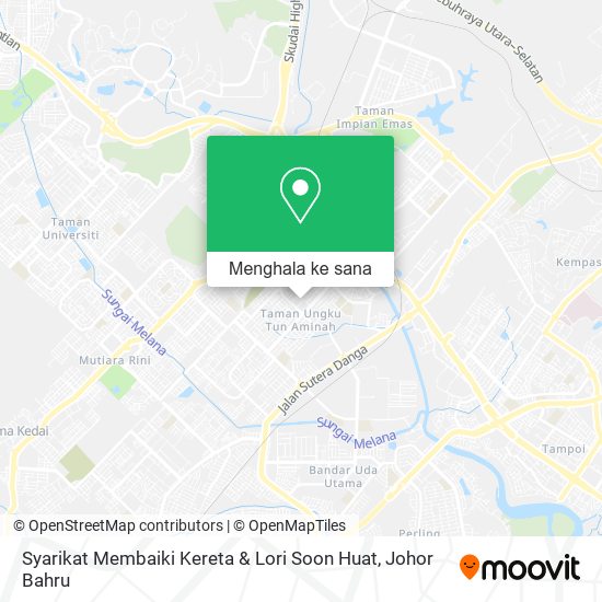 Peta Syarikat Membaiki Kereta & Lori Soon Huat