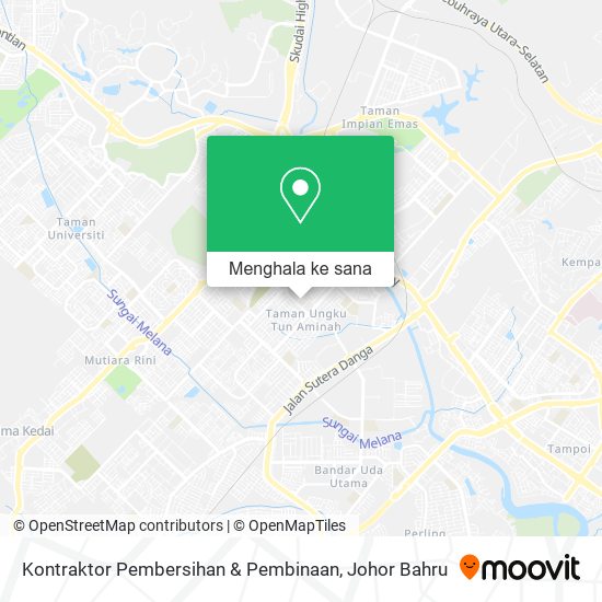 Peta Kontraktor Pembersihan & Pembinaan