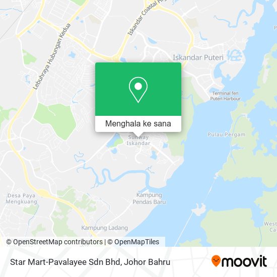Peta Star Mart-Pavalayee Sdn Bhd