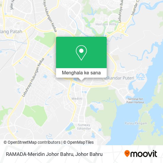 Peta RAMADA-Meridin Johor Bahru