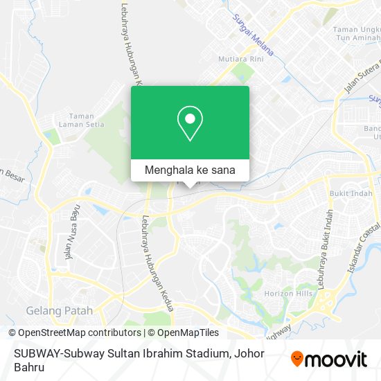 Peta SUBWAY-Subway Sultan Ibrahim Stadium