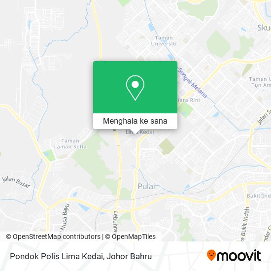Peta Pondok Polis Lima Kedai