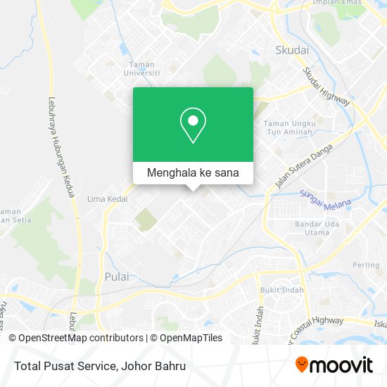 Peta Total Pusat Service