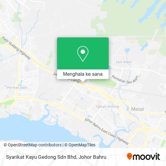 Peta Syarikat Kayu Gedong Sdn Bhd