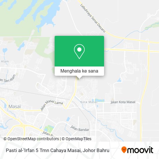 Peta Pasti al-'Irfan 5 Tmn Cahaya Masai