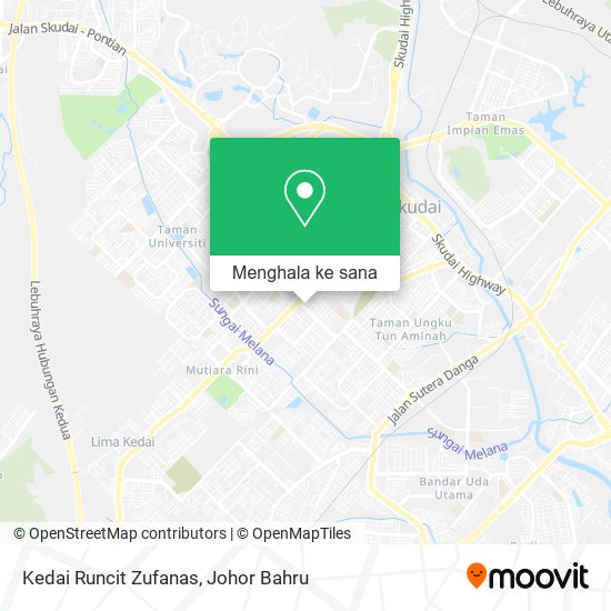 Peta Kedai Runcit Zufanas