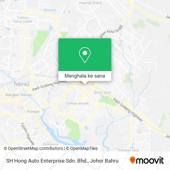 Peta SH Hong Auto Enterprise Sdn. Bhd.