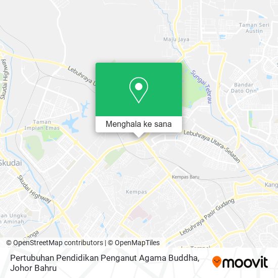 Peta Pertubuhan Pendidikan Penganut Agama Buddha