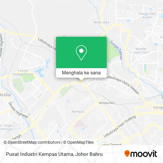 Peta Pusat Industri Kempas Utama