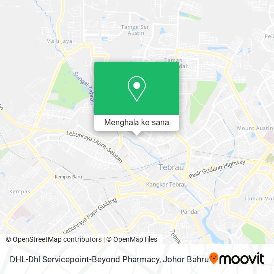 Peta DHL-Dhl Servicepoint-Beyond Pharmacy