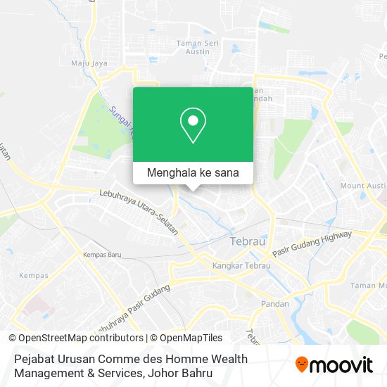 Peta Pejabat Urusan Comme des Homme Wealth Management & Services