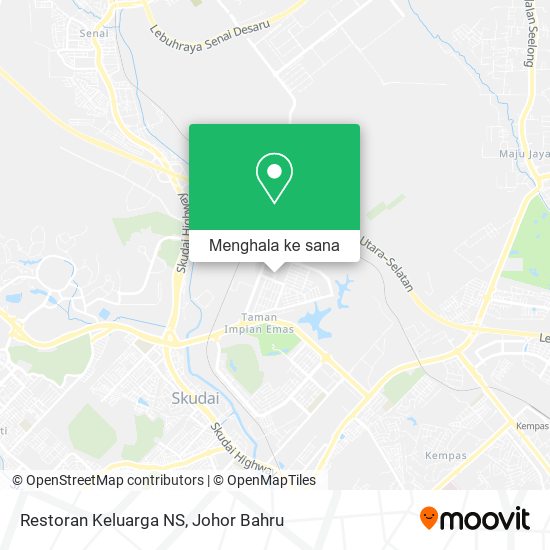 Peta Restoran Keluarga NS