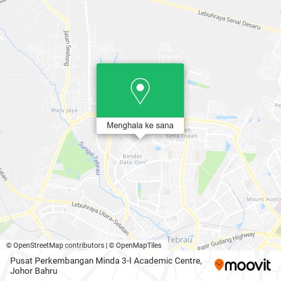 Peta Pusat Perkembangan Minda 3-I Academic Centre